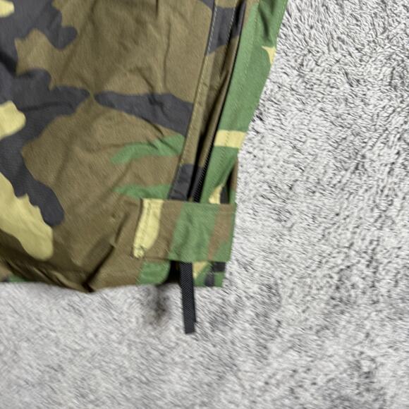 Woodland Camo USGI Improved Rainsuit Pants (IRS) Wet Weather Trousers Pants L - Picture 5 of 10